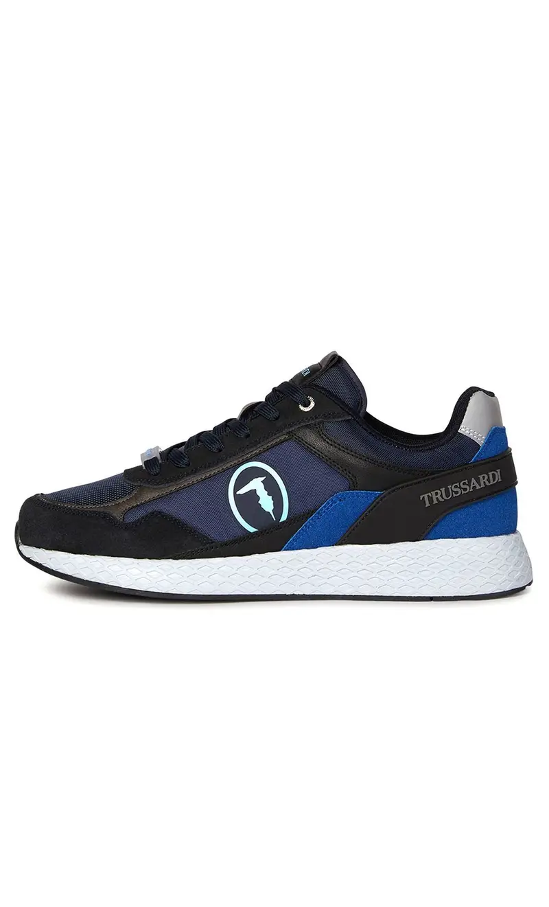Sneaker trussardi kevin kyoto, colore blu