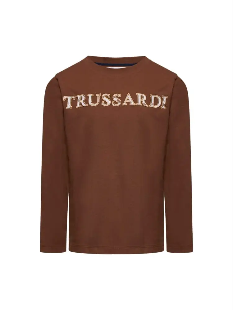 Trussardi T-shirt Marrone 2844186