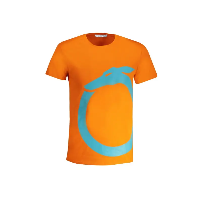 Trussardi T-shirt Uomo Arancione 4061955