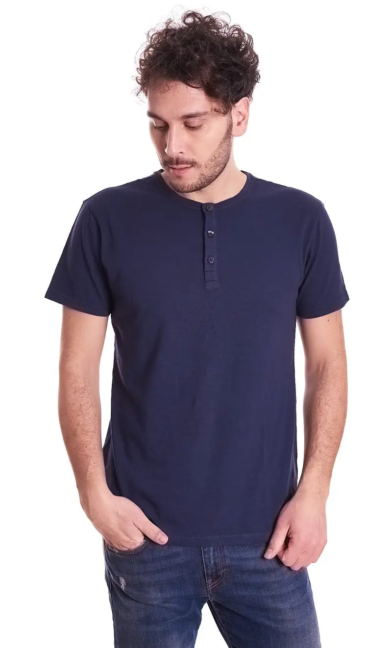 T-shirt trussardi jeans serafino, colore blu