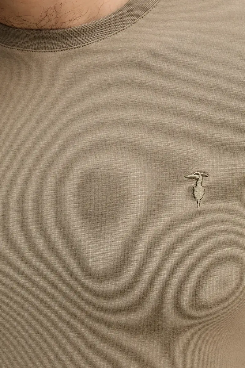Trussardi T-shirt Uomo Beige 3572492 miniatura 5