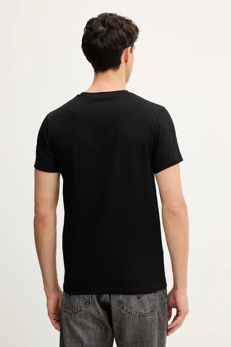 Trussardi T-shirt Uomo Nero 3639798 miniatura 3
