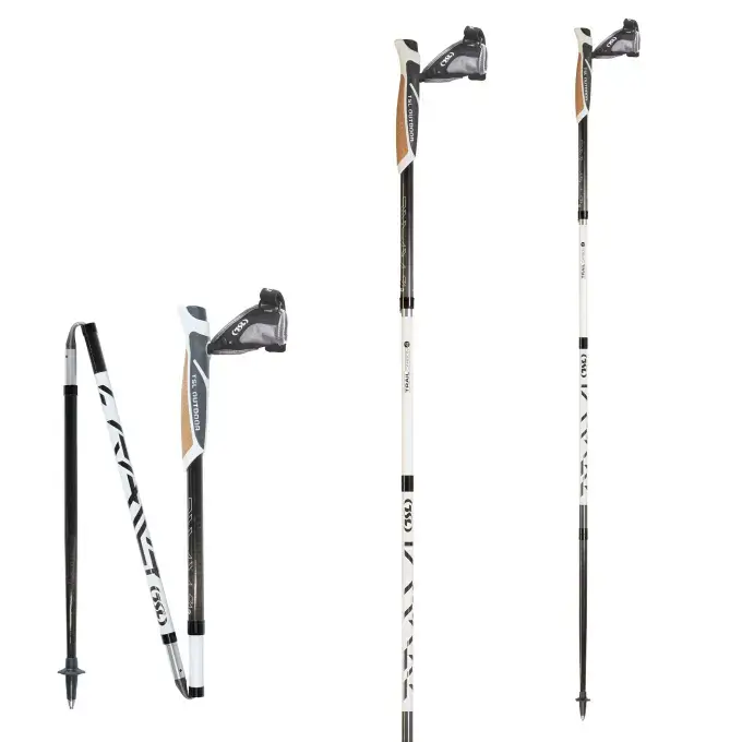 Bastone da trekking TSL C4 Cork Cross Shadow