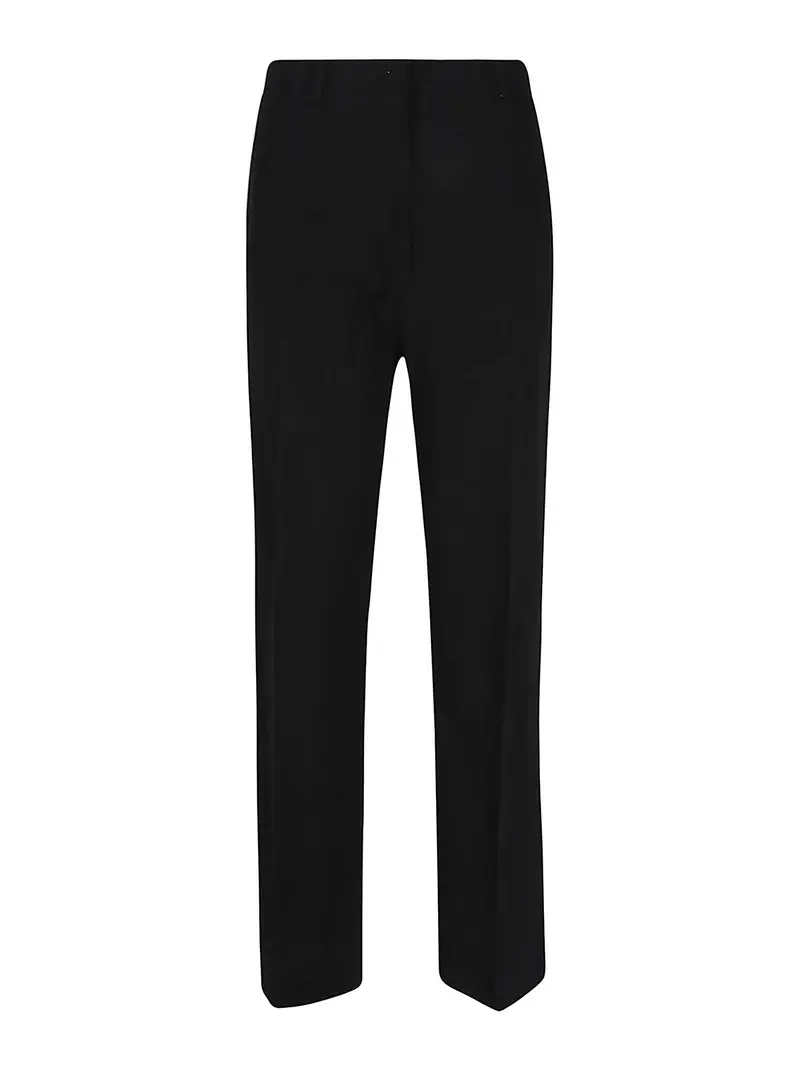 Pantaloni a vita alta Nero