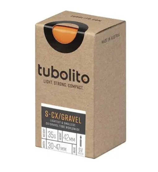 S-Tubo-CX/Gravel-All 42mm - camera d aria Orange