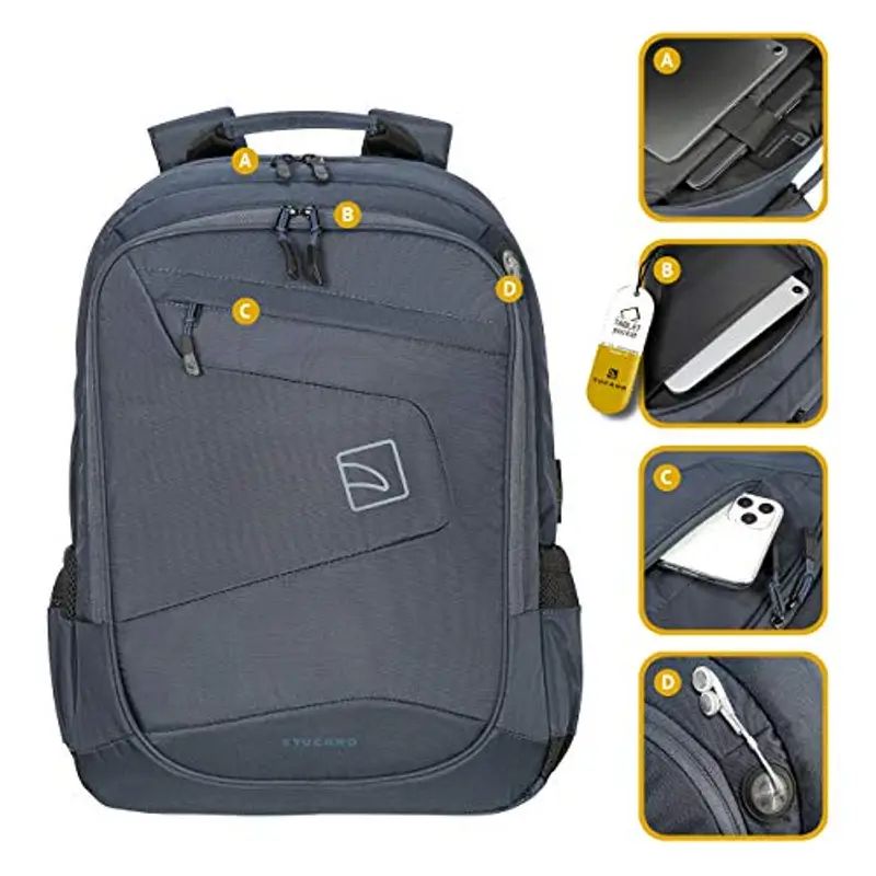 Tucano Lato Backpack Zaino per MacBook PRO 17" e Notebook 17" miniatura 2