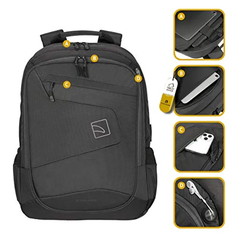 Tucano Lato Zaino per MacBook PRO e Notebook Fino a 17" miniatura 2