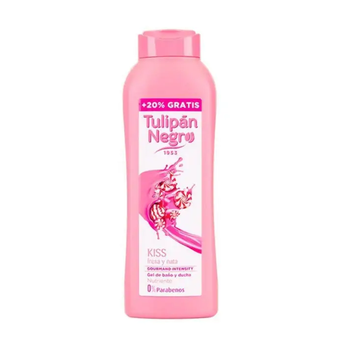 Gel doccia Tulipán Negro Fragola e Crema 650ml