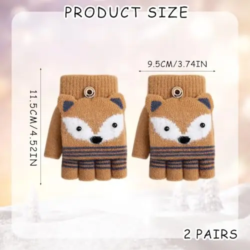 TUONYIS Guanti Marrone 2727827 miniatura 2