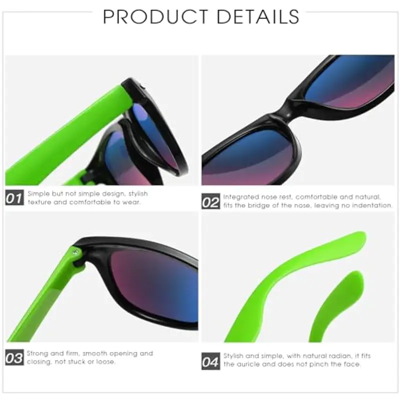 TUONYIS Occhiali da sole Nero 2170150 miniatura 3