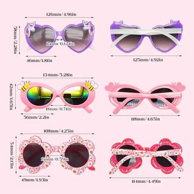 TUONYIS Occhiali da sole Ragazza Rosa 2006795 miniatura 2