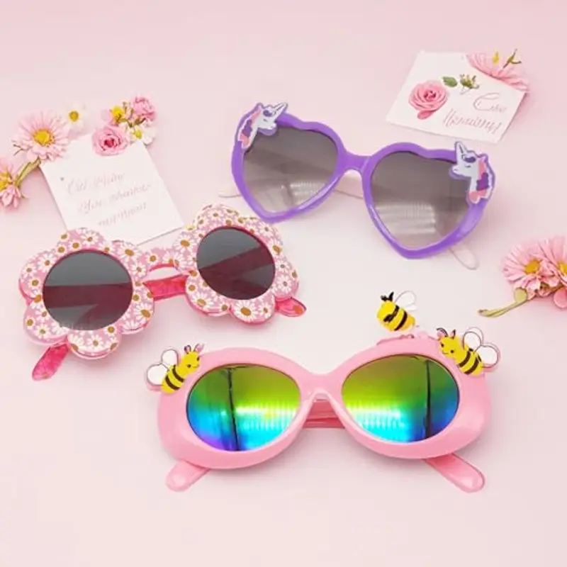 TUONYIS Occhiali da sole Ragazza Rosa 2006795 miniatura 3