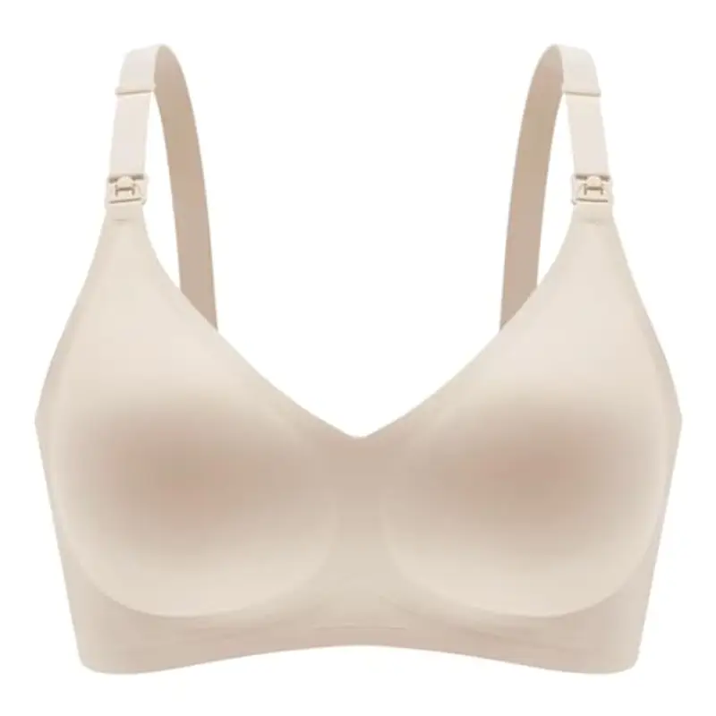 TUONYIS Reggiseno Allattamento Senza Cuciture Rosa