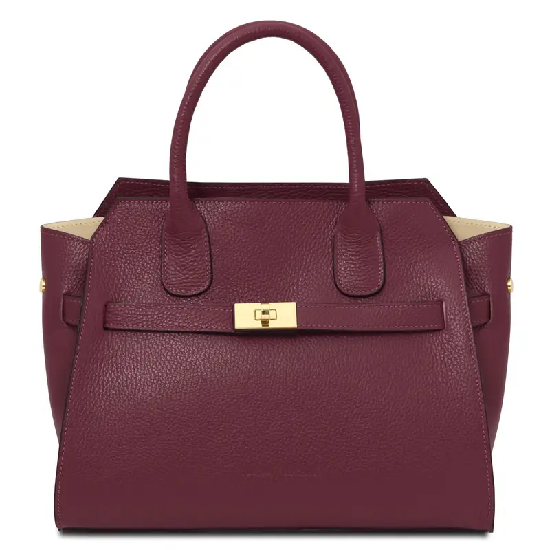 Tuscany Leather Borsa a mano Bordeaux 2500971