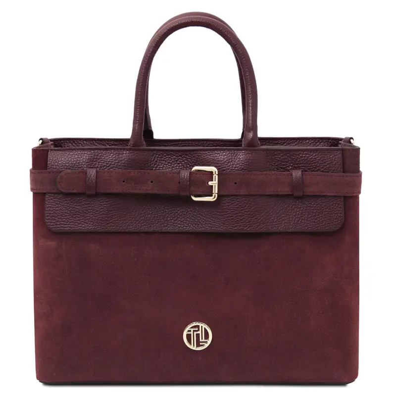 Tuscany Leather Borsa a mano Bordeaux 4059858