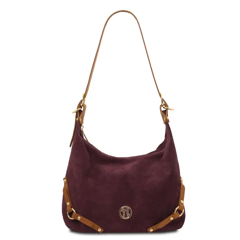 Tuscany Leather Borsa a spalla Bordeaux 4059846
