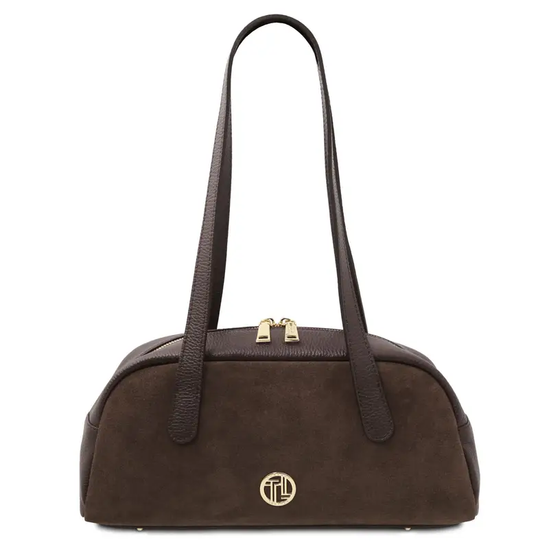 Tuscany Leather Borsa a spalla Testa di moro 4059942