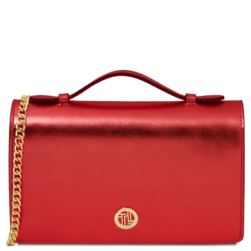 Tuscany Leather Pochette Rosso 4059917