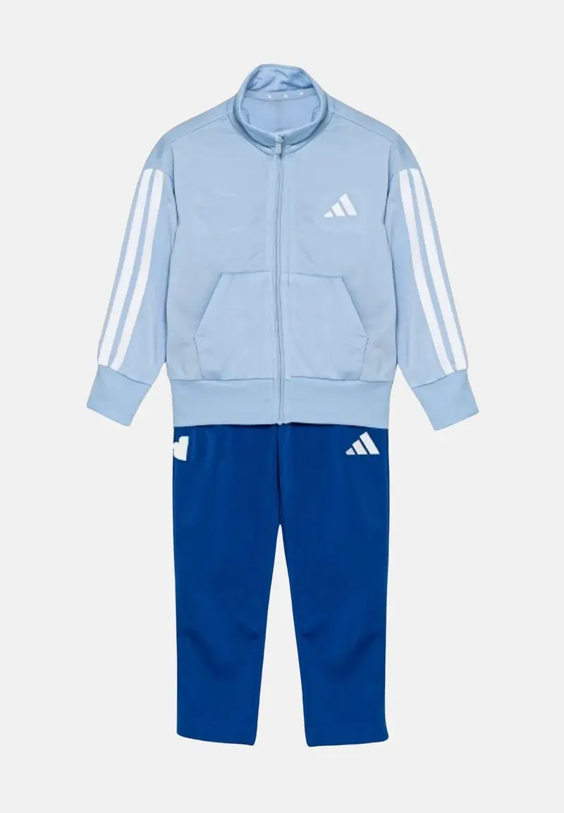 Tuta 3-Stripes blu e azzurra da bambino