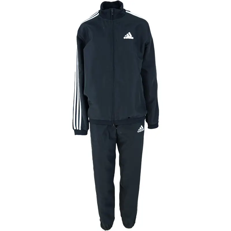 Tuta adidas AEROREADY Essentials Regular-Fit 3-Stripes. Nero. Uomini |  Adidas