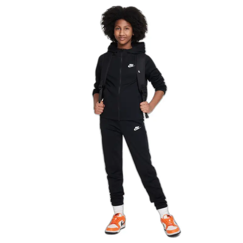 Tuta da ginnastica con cappuccio da bambino con zip integrale Nike LBR
