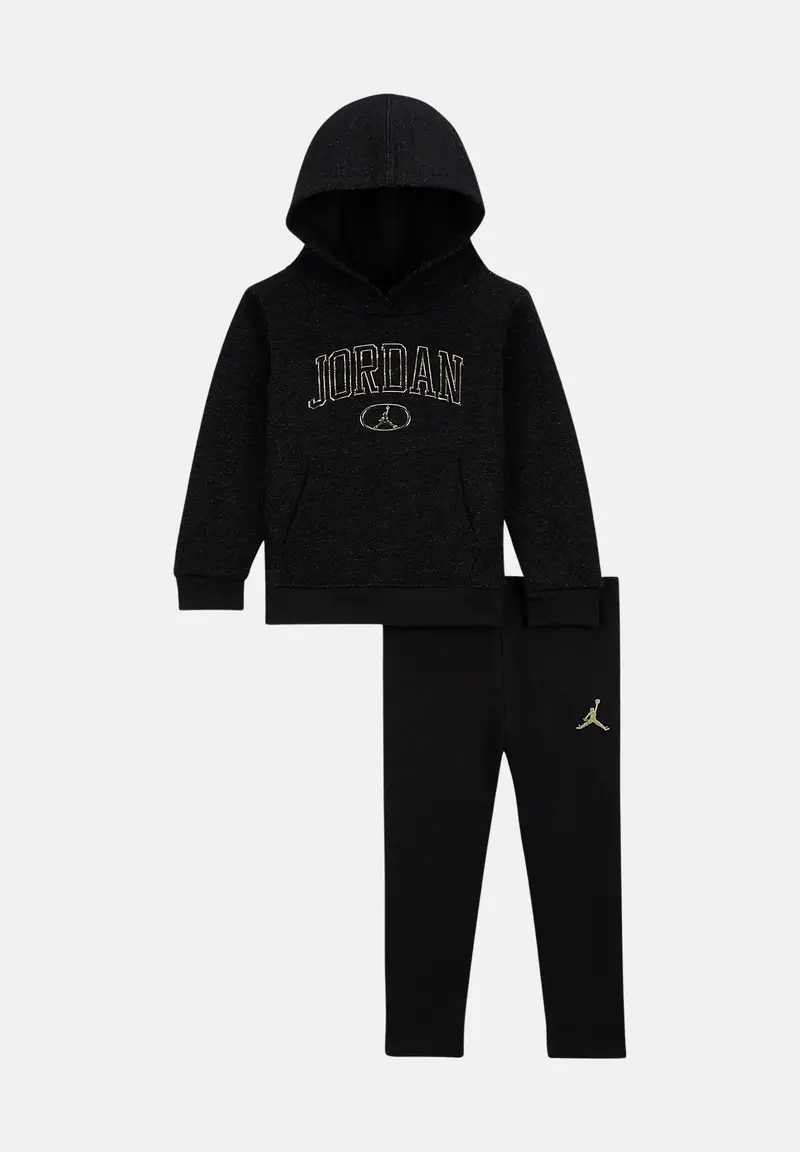 Tuta Dri-FIT "See Me Shine" nera da neonato