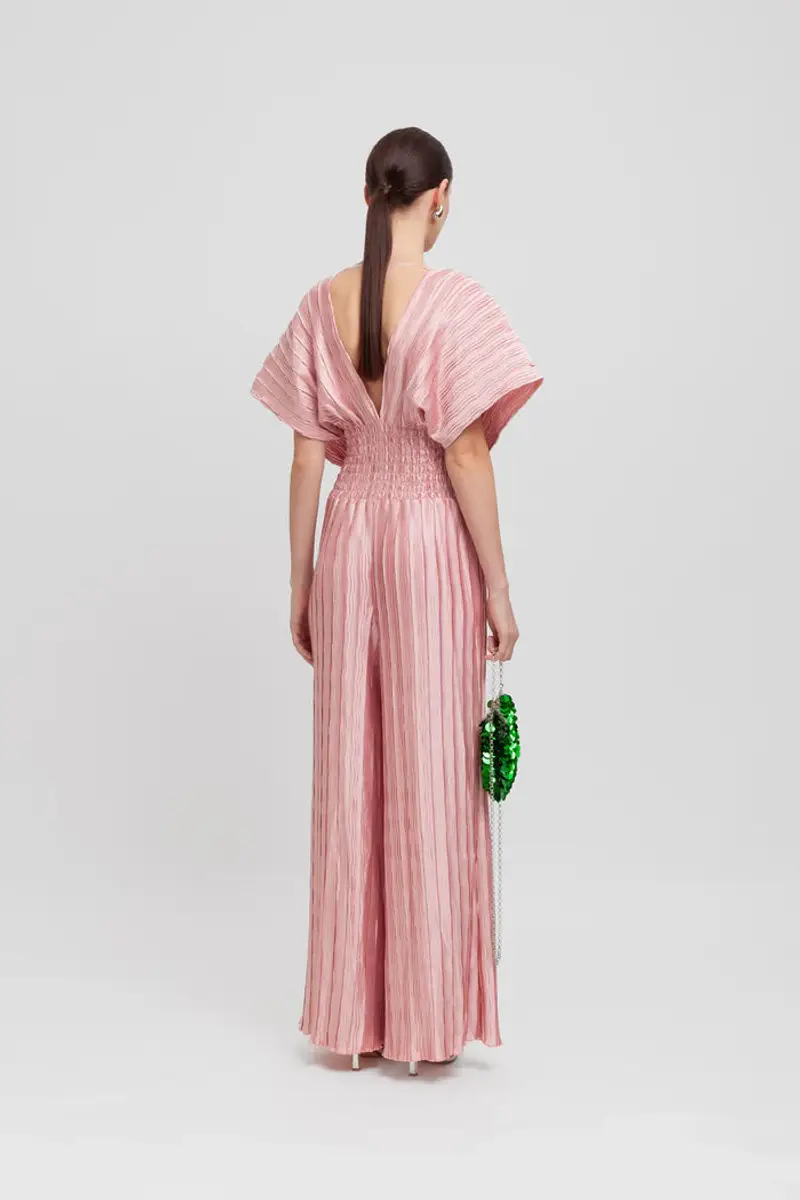 Tuta intera in plissè miniatura 2