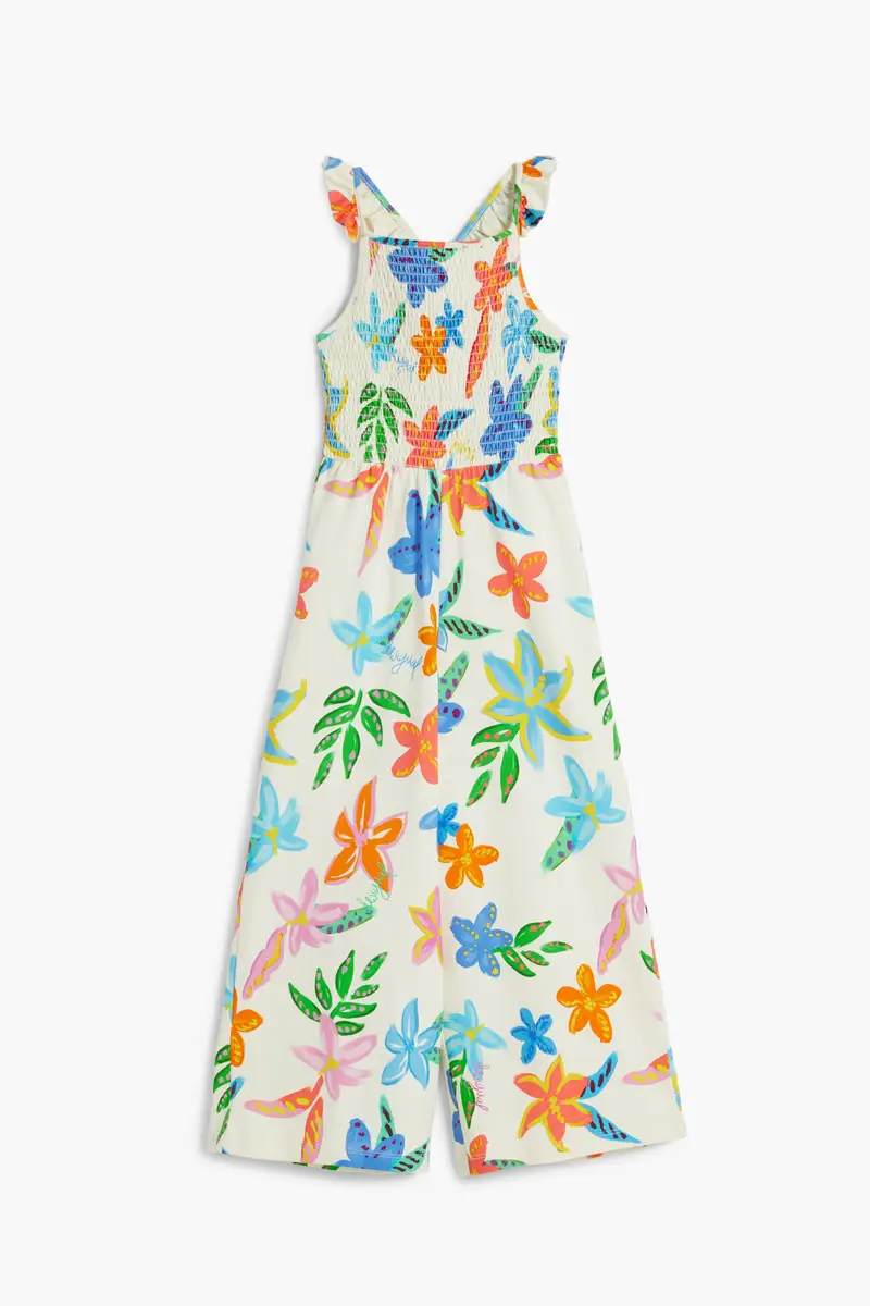 Tuta stampata a fiori