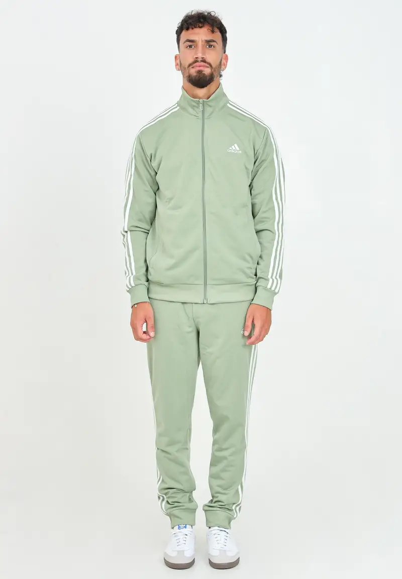 Tuta uomo adidas stripes - verde |  Adidas