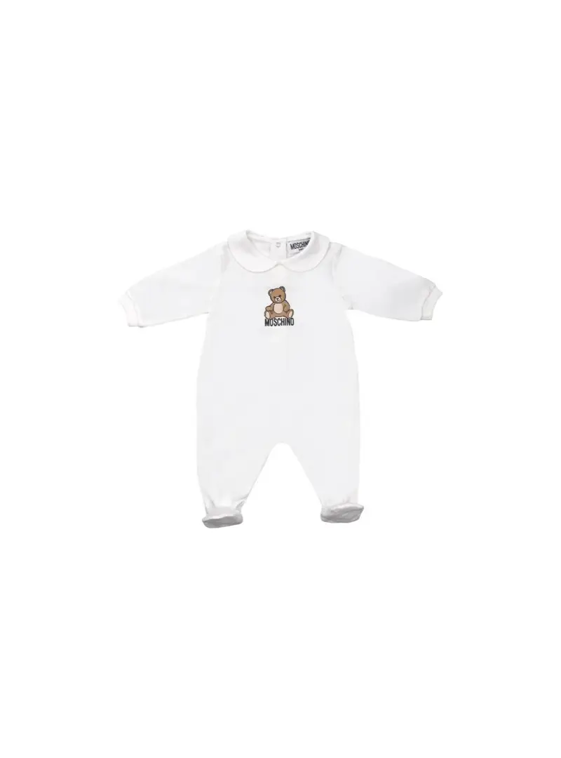 Tutina Bambino unisex Moschino MUT04I_LCA40_BIANCO