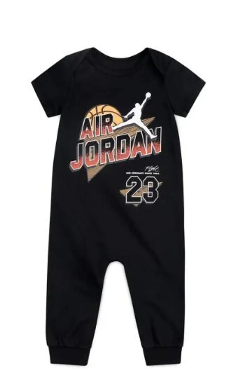 Tutina neonato nike air jordan flight romper - nero | Nike