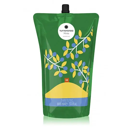 Mirto Gel Doccia Lenitivo Ricarica 1000 ml