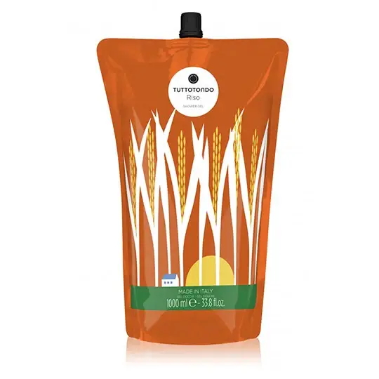 Riso Gel Doccia Ristrutturante Ricarica 1000 ml