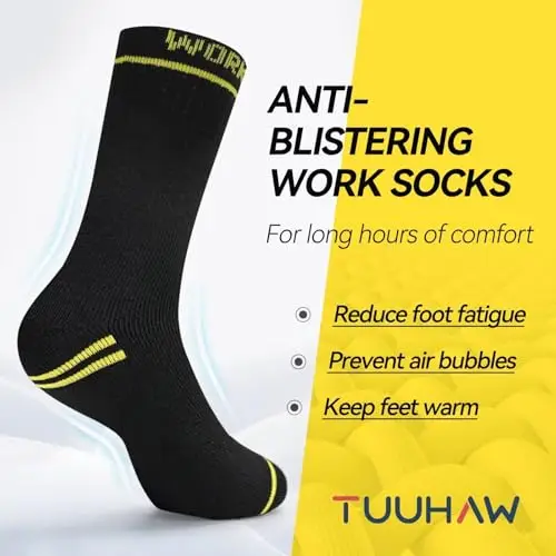 TUUHAW Calze Uomo Nero 3502603 miniatura 3