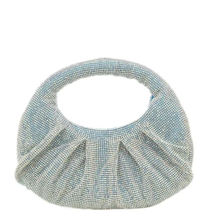 borsa a mano da donna joan strass gioiello polvere