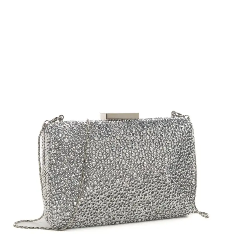 Twenty Fourhaitch Clutch Donna Argento 4339500 miniatura 2
