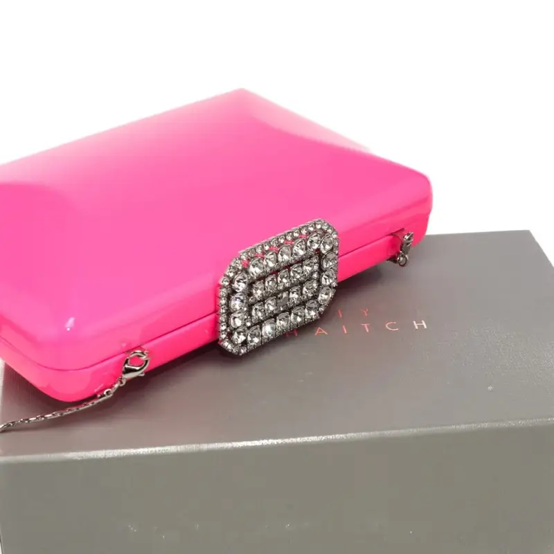 Twenty Fourhaitch Clutch Donna Fucsia 2090572 miniatura 3