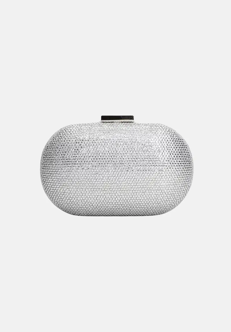 Twenty Fourhaitch Pochette Donna Argento 4323861 miniatura 2