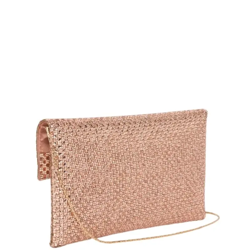 pochette da donna morna con strass all over bronzo miniatura 2