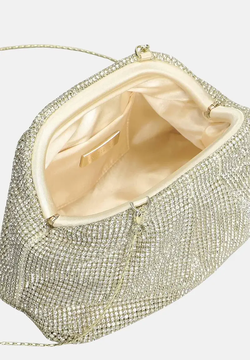 Twenty Fourhaitch Pochette Donna Oro 4346289 miniatura 3