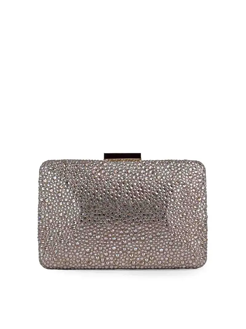 Sacca frizione con cristalli Oro