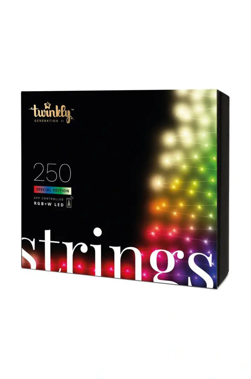 lampade inteligenti natalizie Strings 250 LED RGB + W 20mb Nero miniatura 5