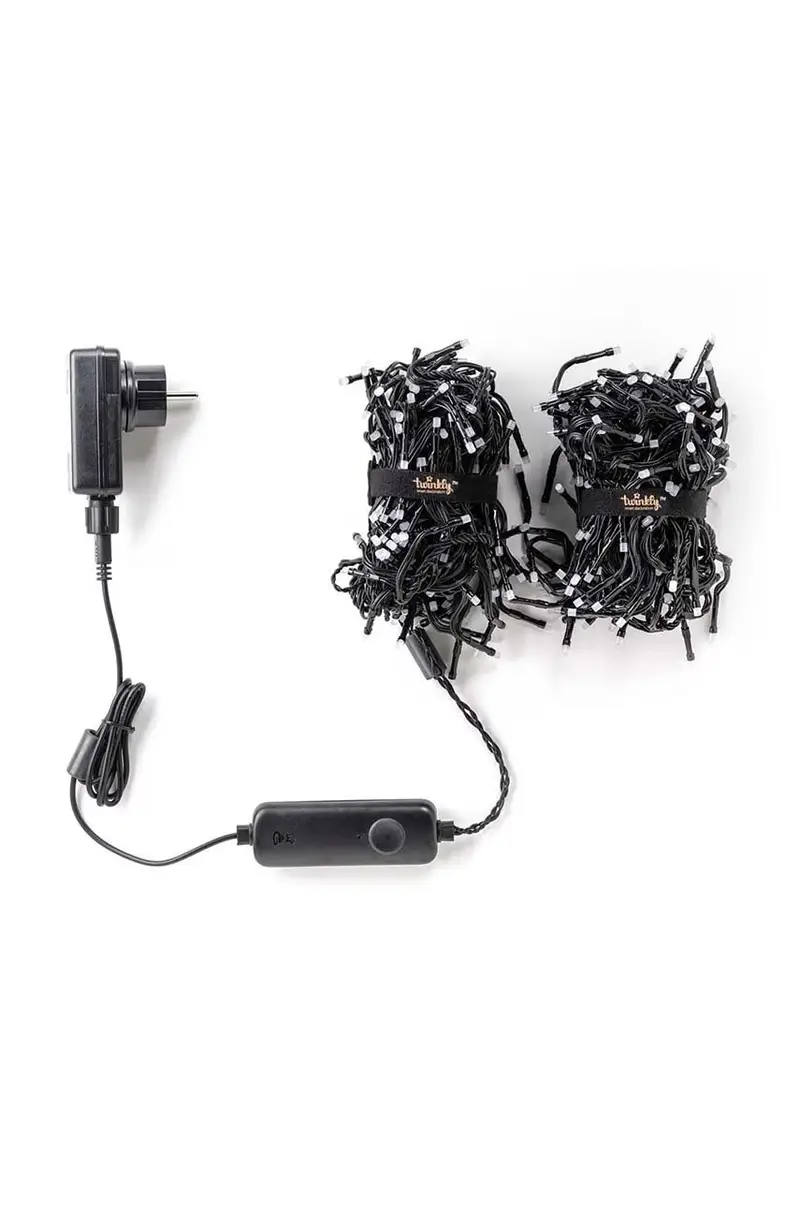 lampade inteligenti natalizie Strings 400 LED RGB 32mb Nero miniatura 3