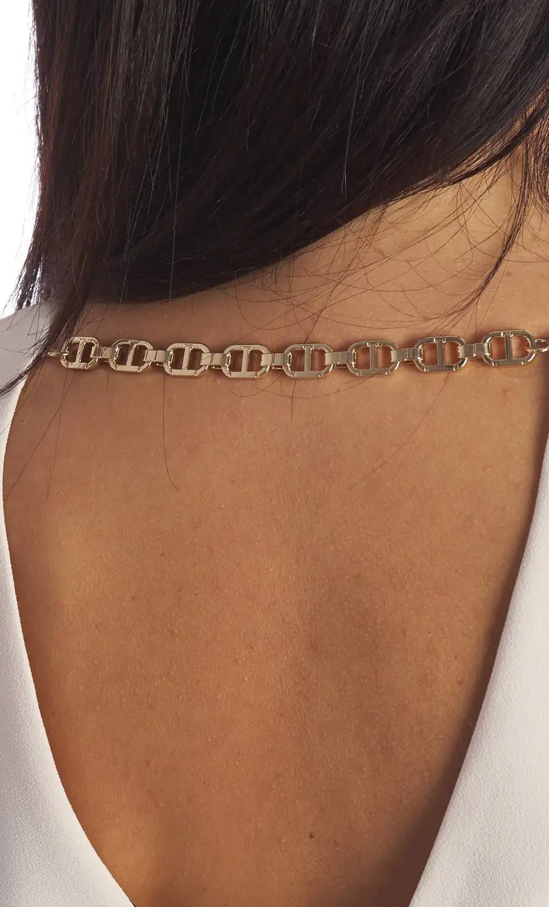 Abito corto twinset asimmetrico panna, colore panna miniatura 2