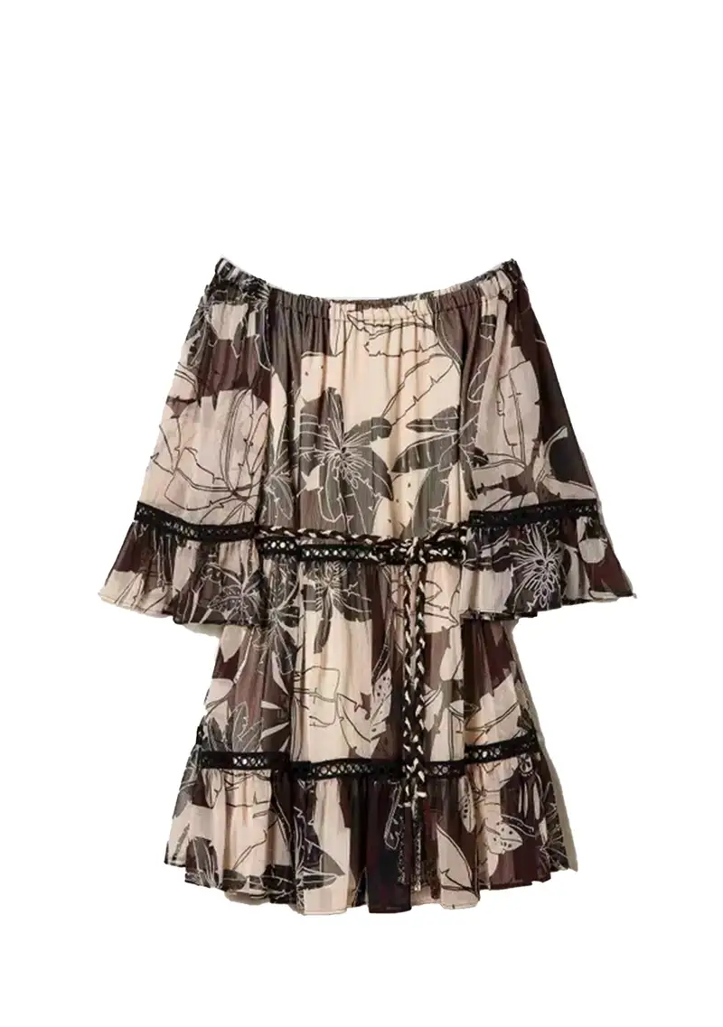 TWINSET - Abito Donna Marrone