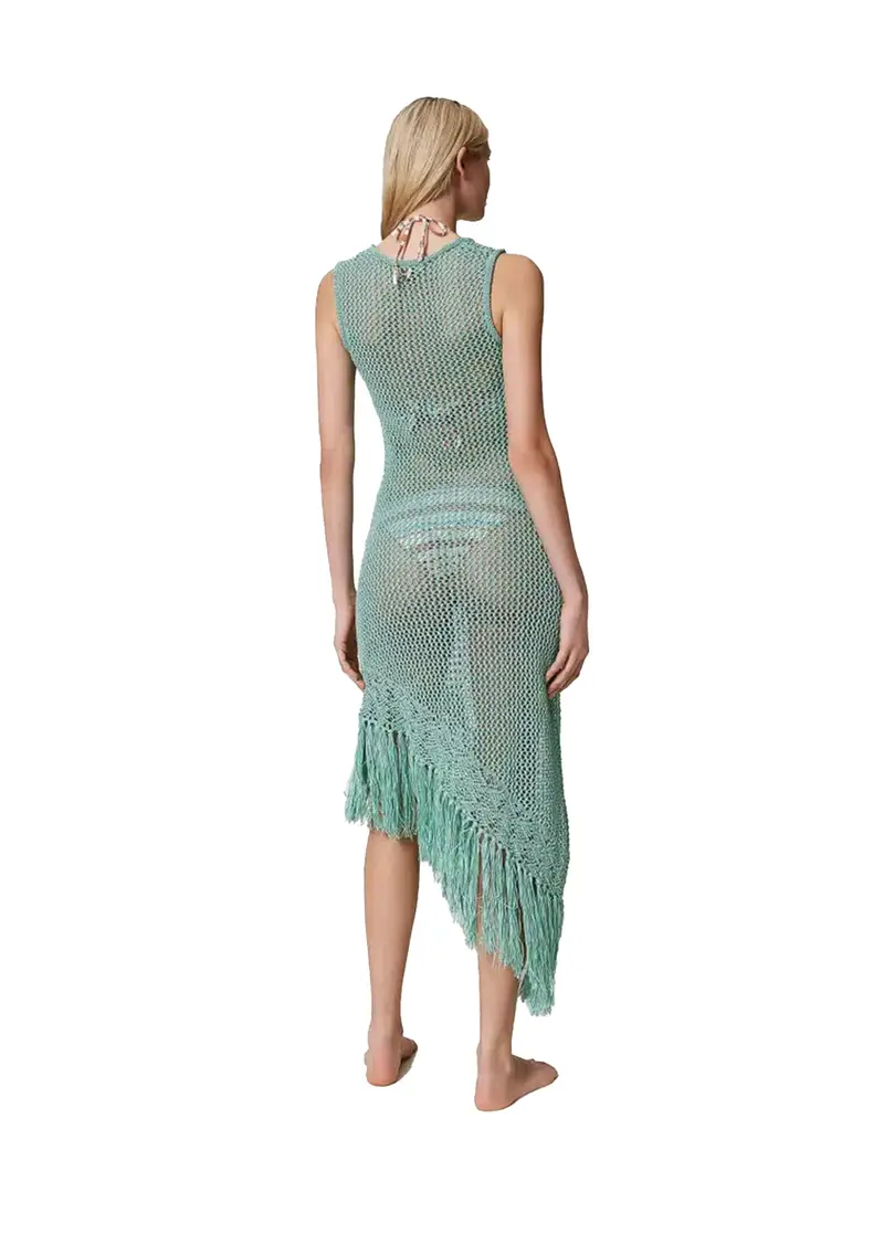 TWINSET - Abito Donna Verde miniatura 3