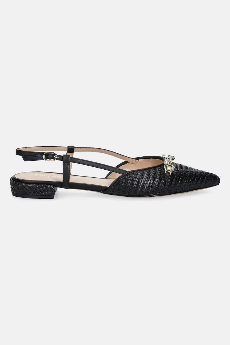 Twinset Ballerine Nero 3151096 miniatura 2