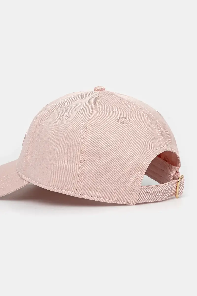 berretto da baseball in cotone colore rosa con applicazione 251TO5450 miniatura 3