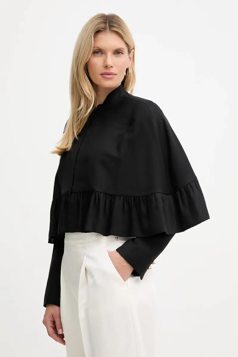 Twinset Blazer Nero 4216200 miniatura 4