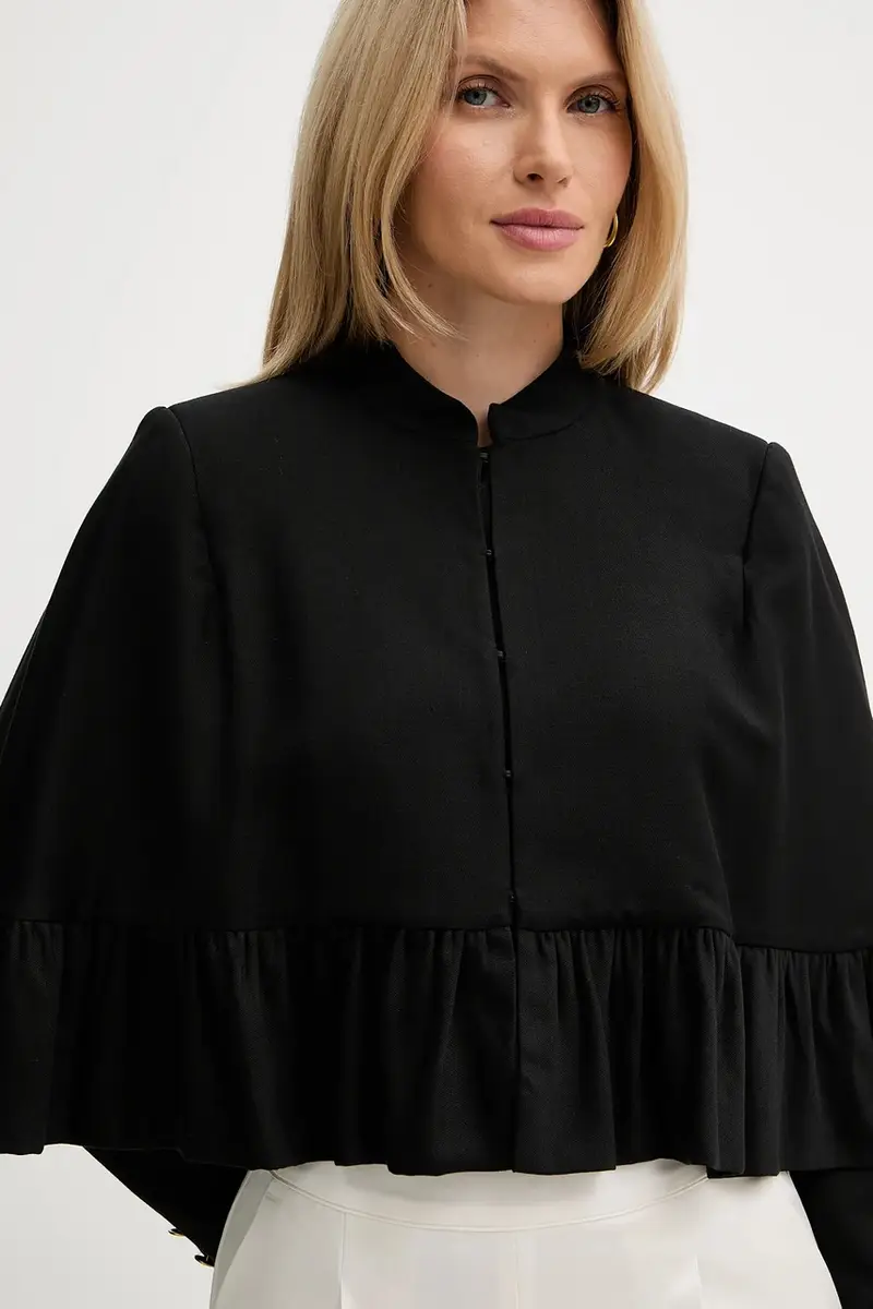 Twinset Blazer Nero 4216200 miniatura 5